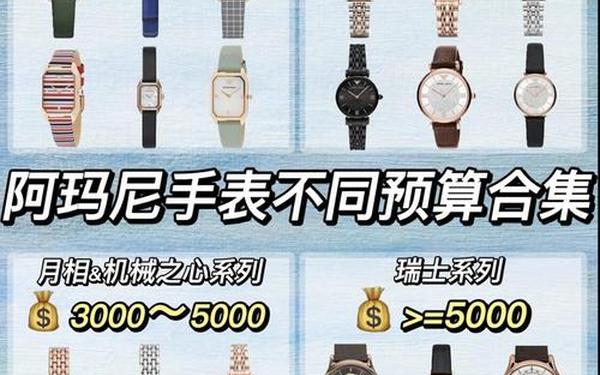 armani有几个品牌;阿玛尼旗下八大品牌