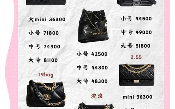 chanel钱包价格—香奈儿钱包价格一览表