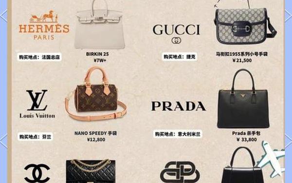 全国十大奢侈品包包 10大奢侈品牌排行榜