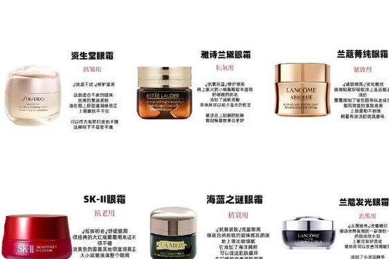 全国排名前十的眼霜_眼霜哪个牌子效果好前十名