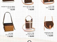 lv官网包包价格、lv的包包多少钱一个