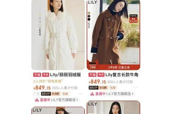 lily女装价格定位-LILY女装是几线品牌